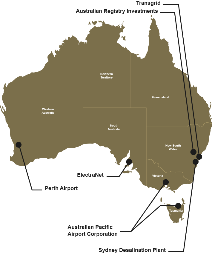 Asset map Australia mobile